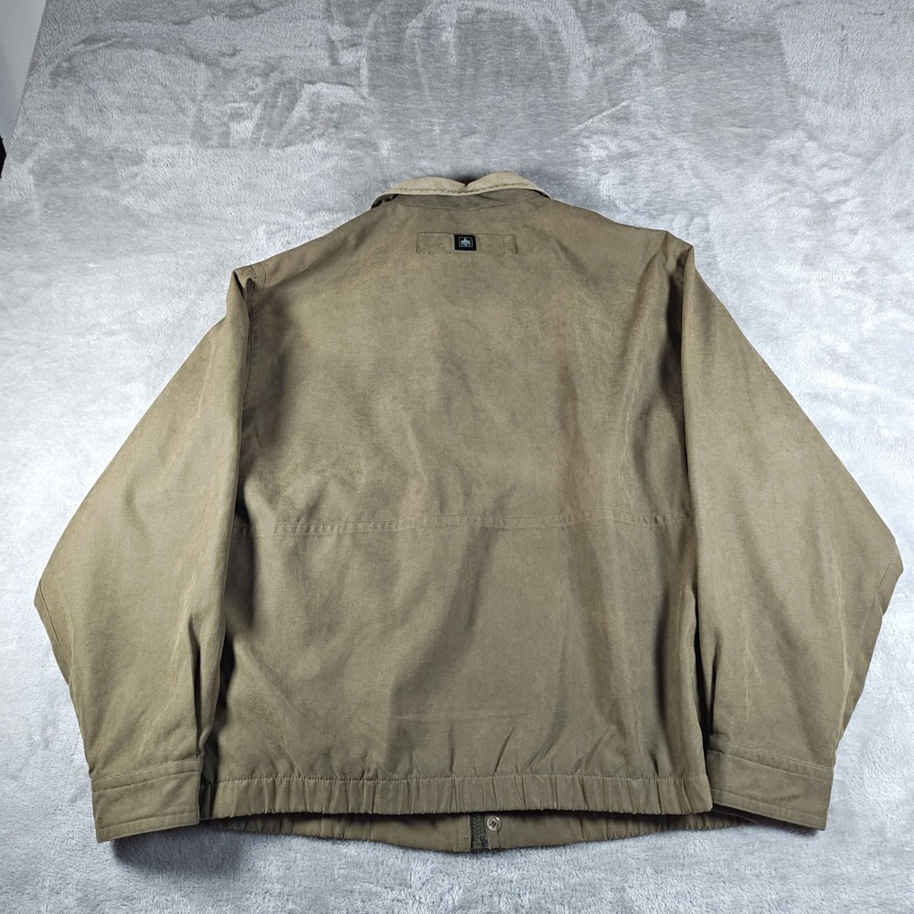 Rainforest Jacket Mens Large Green Field Utility Chore Full Zip Outdoor Workwear - Picture 2 of 14
